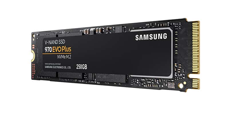 NVMe 120GB - 550GB
